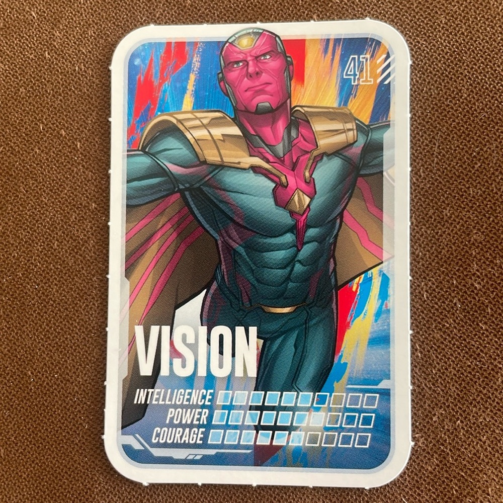 Marvel Collectible Card #41 - VISION